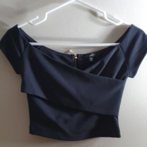 Dynamite Navy Croptop XS